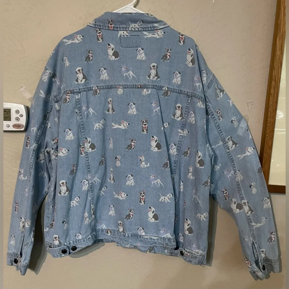 🐾Oh My Disney Dogs Jean Jacket, Size 2xl, Sold Out🐶 - Picture 10 of 16
